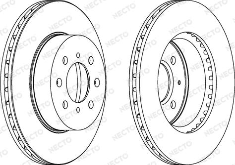 Japanparts J DI-418C - Bremžu diski ps1.lv