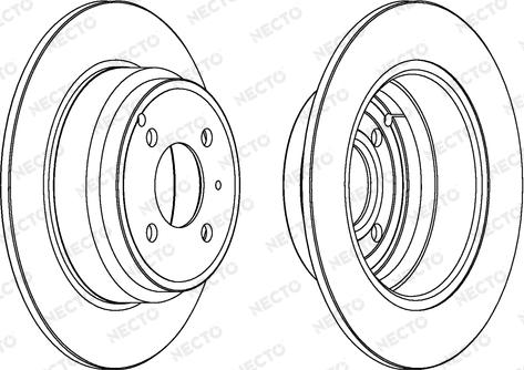 Necto WN600 - Bremžu diski ps1.lv
