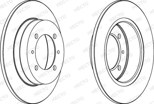 Necto WN607 - Bremžu diski ps1.lv