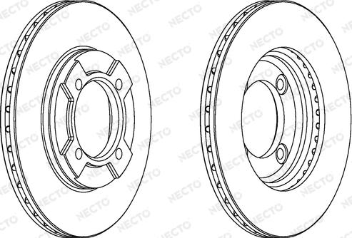 Necto WN684 - Bremžu diski ps1.lv