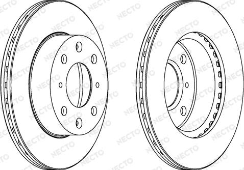 Necto WN638 - Bremžu diski ps1.lv