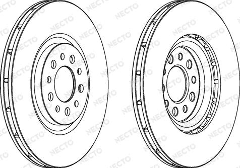 Necto WN1401 - Bremžu diski ps1.lv