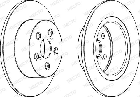 Necto WN1485 - Bremžu diski ps1.lv