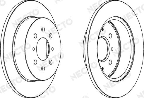 Necto WN1424 - Bremžu diski ps1.lv