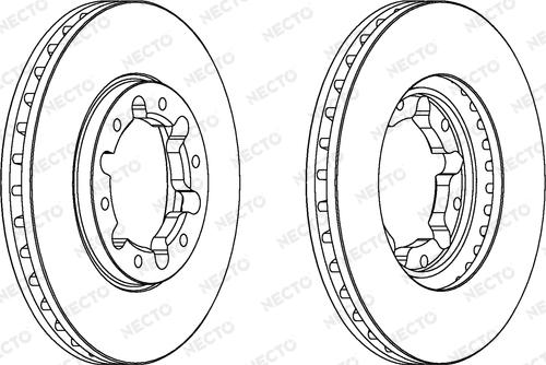 Necto WN1478 - Bremžu diski ps1.lv
