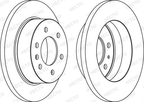 Necto WN1556 - Bremžu diski ps1.lv