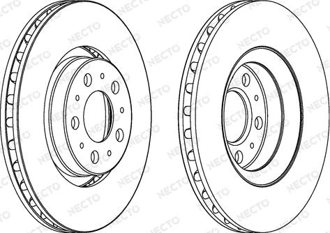 Necto WN1090 - Bremžu diski ps1.lv