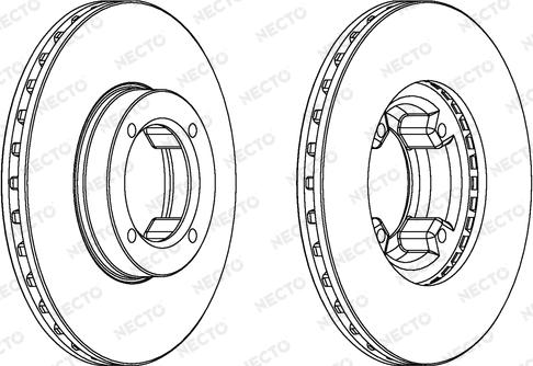 Necto WN1053 - Bremžu diski ps1.lv