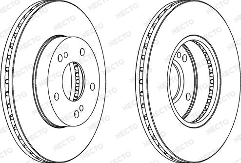 Necto WN1002 - Bremžu diski ps1.lv