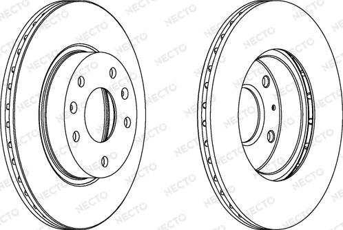 Necto WN1170 - Bremžu diski ps1.lv