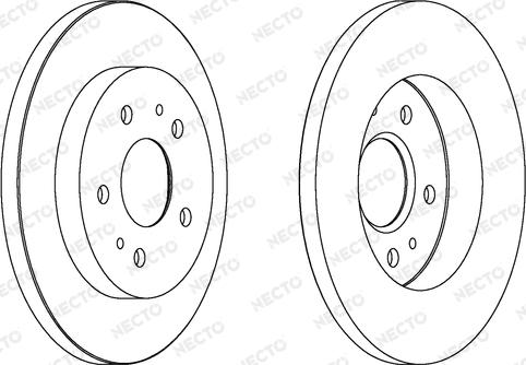 Necto WN1351 - Bremžu diski ps1.lv