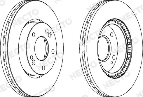 Necto WN1310 - Bremžu diski ps1.lv
