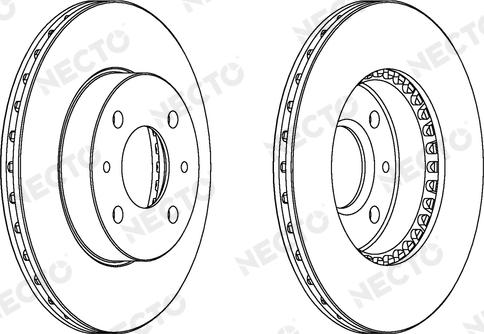 Necto WN867 - Bremžu diski ps1.lv
