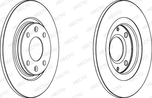 KNECHT KT5370 - Bremžu diski ps1.lv