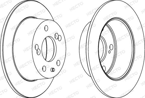 Necto WN273 - Bremžu diski ps1.lv