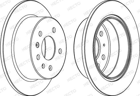 Necto WN796 - Bremžu diski ps1.lv