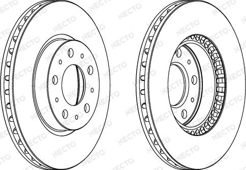 Necto WN702 - Bremžu diski ps1.lv