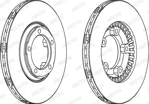 Necto WN715 - Bremžu diski ps1.lv