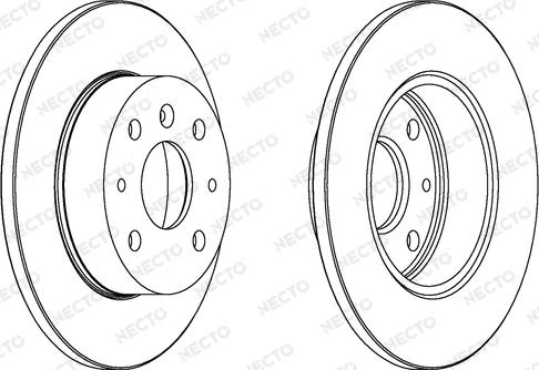 Necto WN781 - Bremžu diski ps1.lv