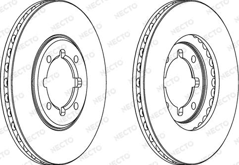 Necto WN722 - Bremžu diski ps1.lv