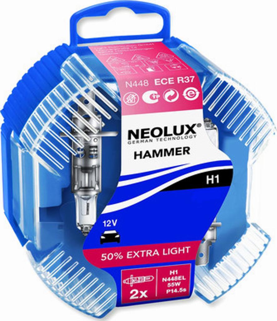 NEOLUX® N448EL-DUOBOX - Kvēlspuldze, Miglas lukturis ps1.lv