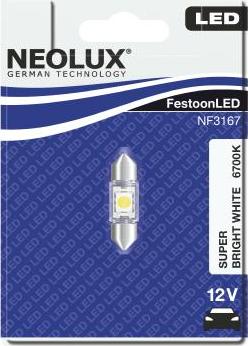 NEOLUX® NF3167-01B - Kvēlspuldze, Salona telpas apgaismojums ps1.lv