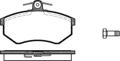 BOSCH 466698 - Bremžu uzliku kompl., Disku bremzes ps1.lv