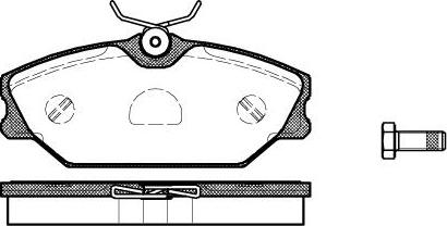 TOMEX brakes 10-761 - Bremžu uzliku kompl., Disku bremzes ps1.lv