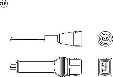 NGK 94490 - Lambda zonde ps1.lv