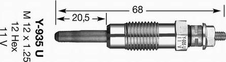 NGK 4791 - Kvēlsvece ps1.lv