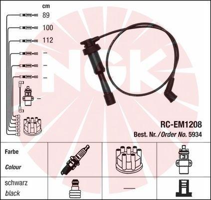 NGK 5934 - Augstsprieguma vadu komplekts ps1.lv