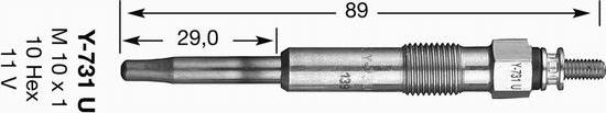 NGK 6281 - Kvēlsvece ps1.lv