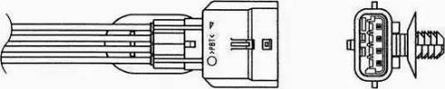 NGK 93912 - Lambda zonde ps1.lv