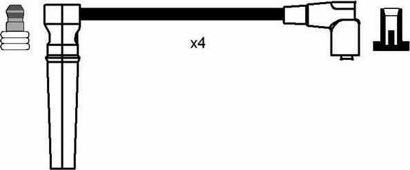 NGK 8276 - Augstsprieguma vadu komplekts ps1.lv