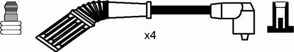NGK 2572 - Augstsprieguma vadu komplekts ps1.lv