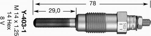 NGK 2192 - Kvēlsvece ps1.lv