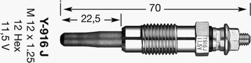 NGK D-Power  6 - Kvēlsvece ps1.lv