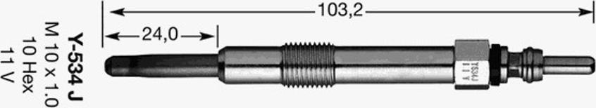 NGK D-Power 36 - Kvēlsvece ps1.lv