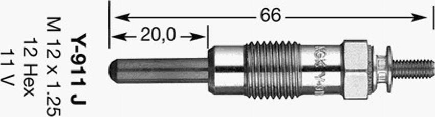 NGK D-Power 33 - Kvēlsvece ps1.lv