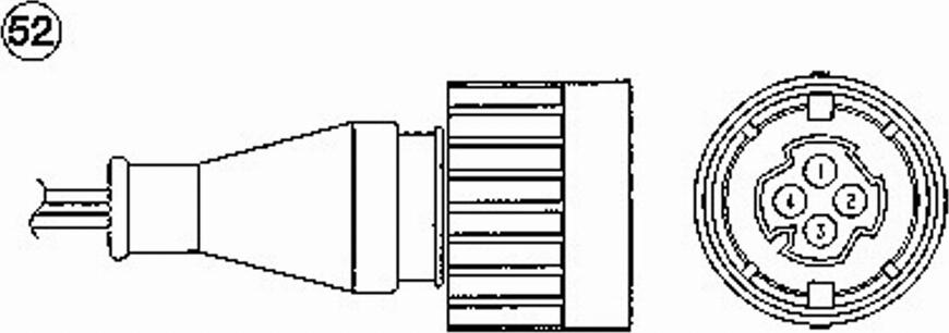 NGK OTA7H-3A1 - Lambda zonde ps1.lv