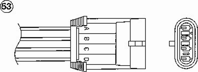 NGK OTA7N-5A2 - Lambda zonde ps1.lv