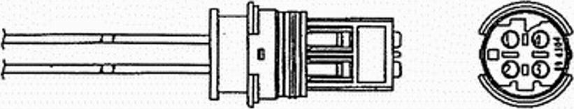 NGK OZA457-EE12 - Lambda zonde ps1.lv