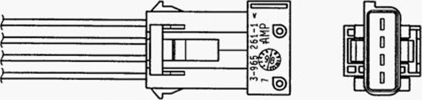 NGK OZA628U3 - Lambda zonde ps1.lv