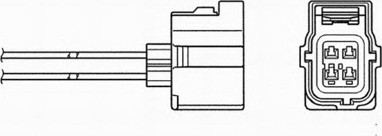 NGK OZA623C1 - Lambda zonde ps1.lv