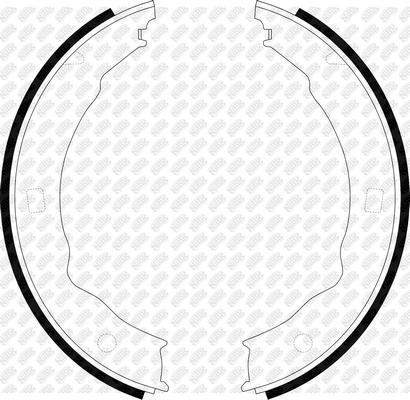 NiBK FN0565 - Bremžu loku kompl., Stāvbremze ps1.lv