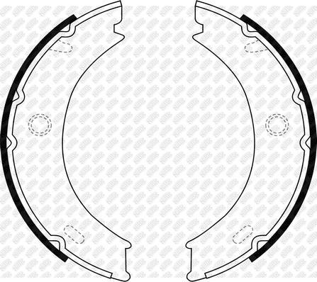 NiBK FN0576 - Bremžu loku kompl., Stāvbremze ps1.lv
