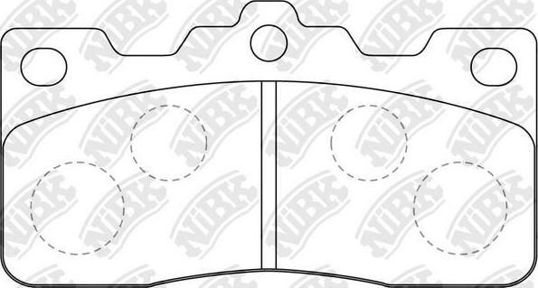 NiBK PN1074 - Bremžu uzliku kompl., Disku bremzes ps1.lv
