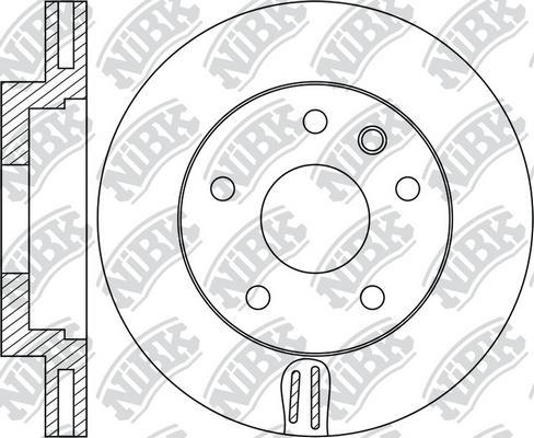 NiBK RN1940 - Bremžu diski ps1.lv