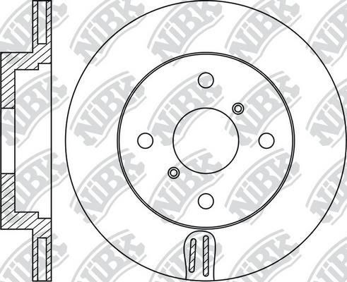 NiBK RN1921 - Bremžu diski ps1.lv