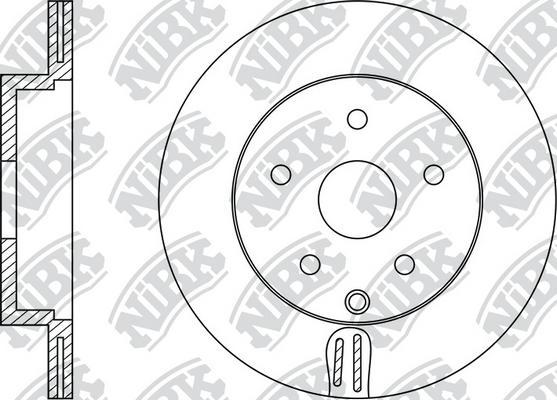 NiBK RN1429 - Bremžu diski ps1.lv